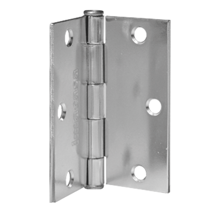 Bisagra Acero Pulido Cuadrada
