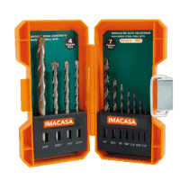 Juego de 11 Brocas Metal M2 Y Concreto