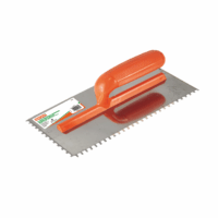 Llana Dentada 11" x 5" Con Mango Plástico